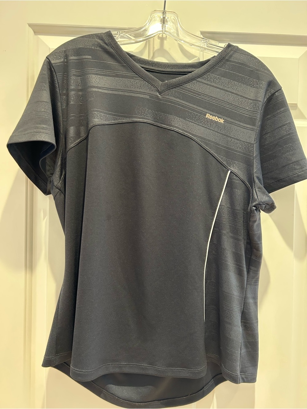 Reebok Woman’s V Neck Performance Tee - Turquoise